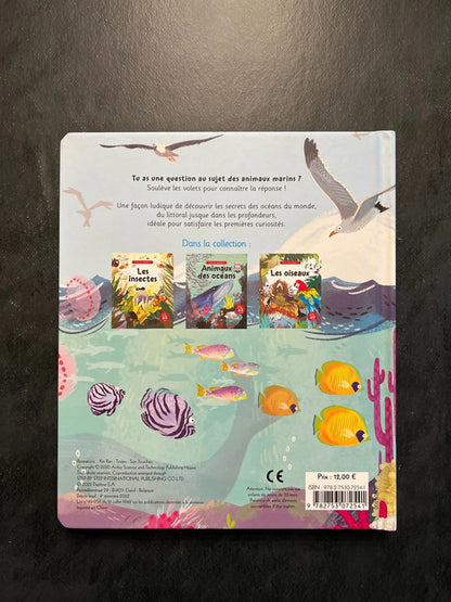 Livre à volets - animaux des océans