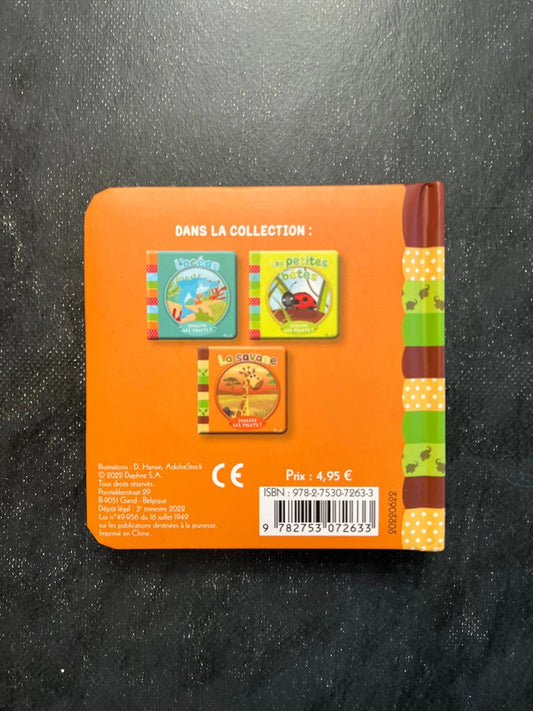 Livre à volets - la savane