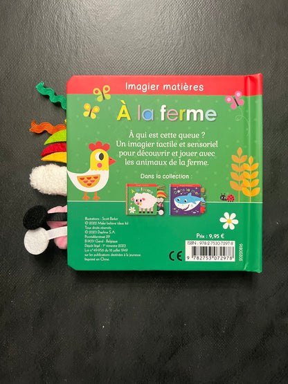 Livre cartonné - à la ferme