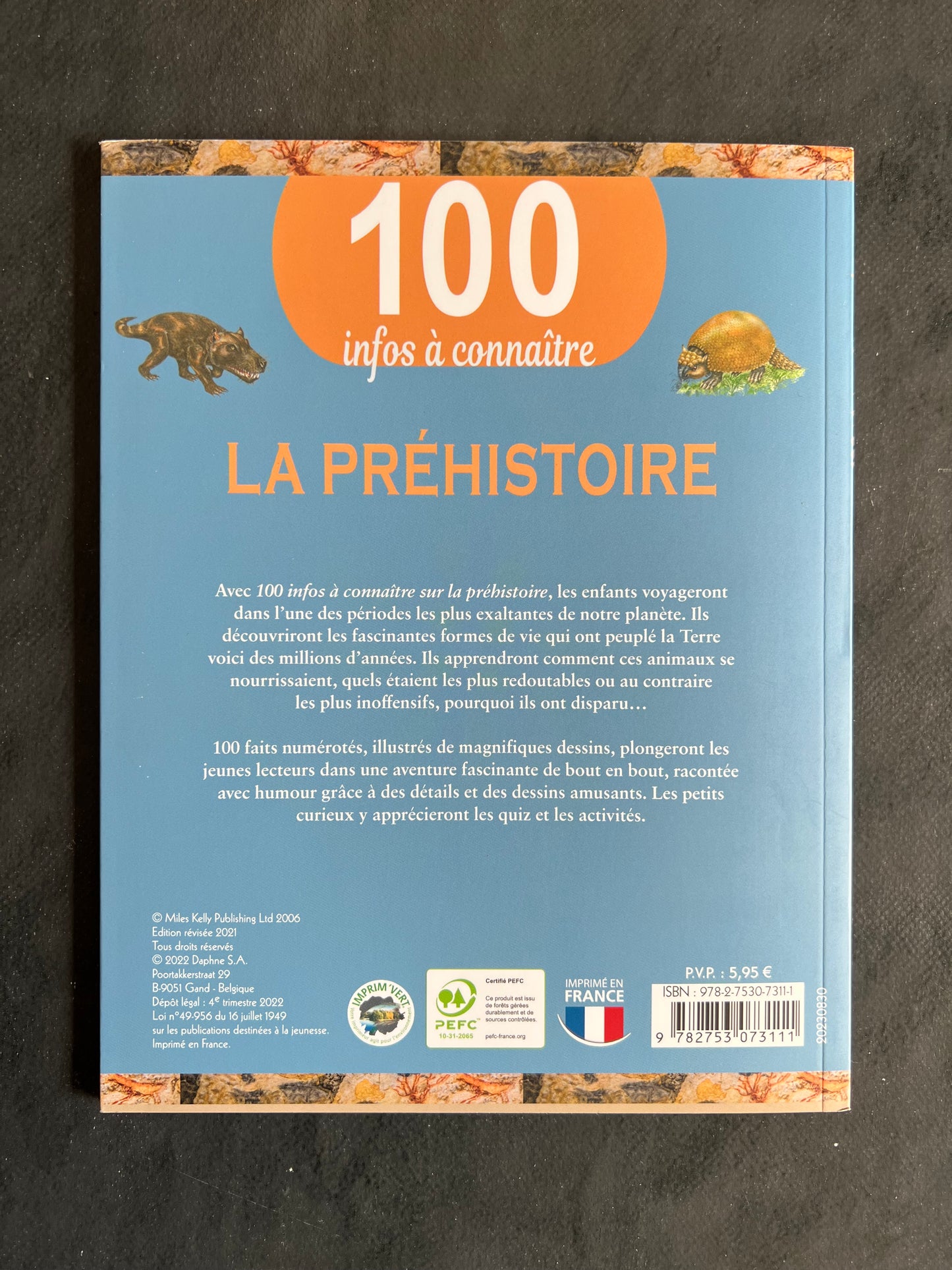100 infos à connaître - la préhistoire