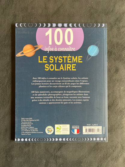 100 infos à connaître - le système solaire