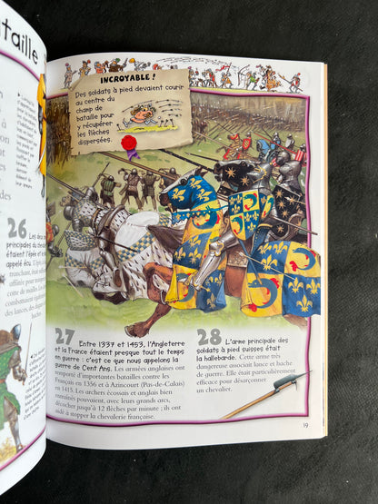 100 infos à connaître - châteaux et chevaliers