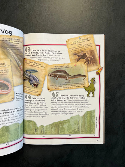 100 infos à connaître - les espèces disparues