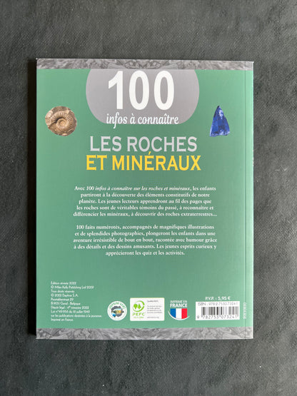 100 infos à connaître - les roches et minéraux