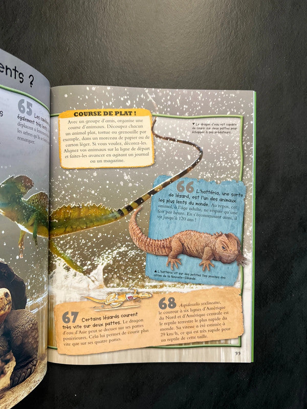 100 infos à connaître - reptiles et amphibiens