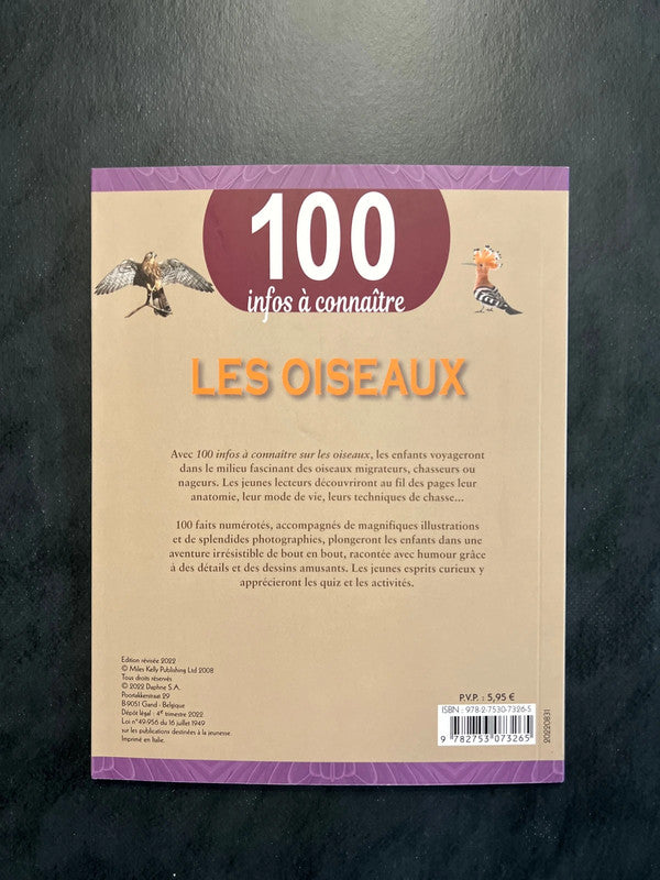 100 infos à connaître - les oiseaux