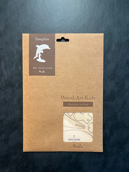 Maquette en bois - dauphin