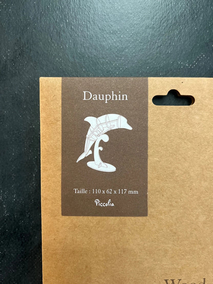 Maquette en bois - dauphin