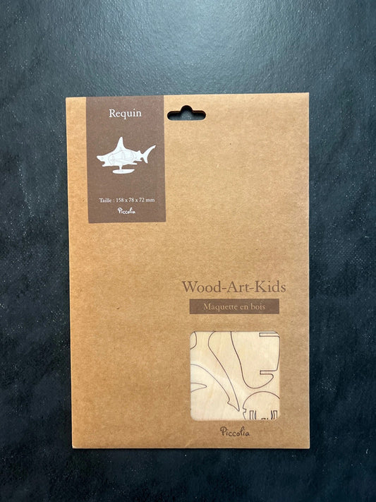 Maquette en bois - requin