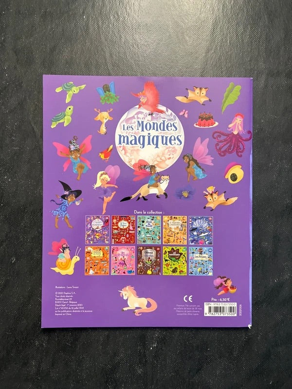 Livre autocollants - Les mondes magiques | 4-6 ans