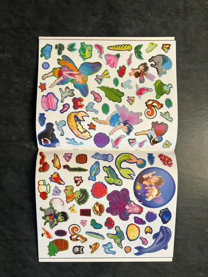 Livre autocollants - Les mondes magiques | 4-6 ans