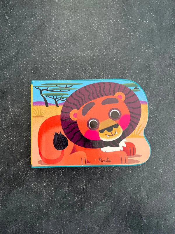 Livre cartonné - lion