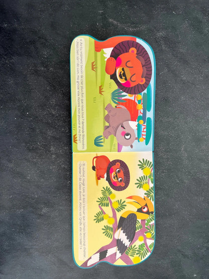 Livre cartonné - lion