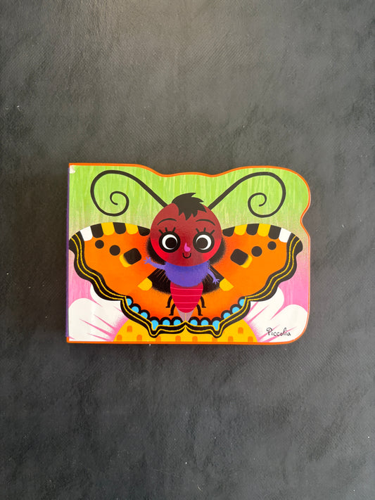 Livre cartonné mini animaux - papillon