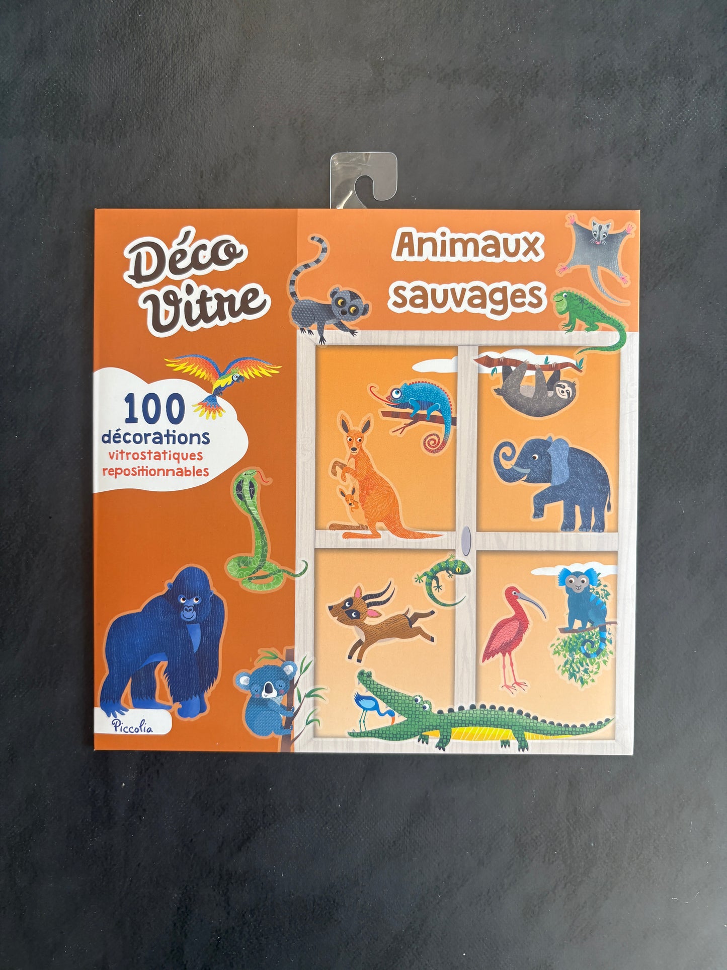 Déco vitre - Les animaux sauvages