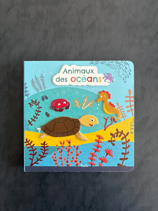 Livre cartonné - Animaux des océans