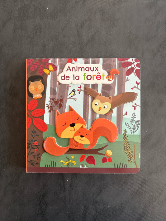 Livre cartonné - animaux de la forêt
