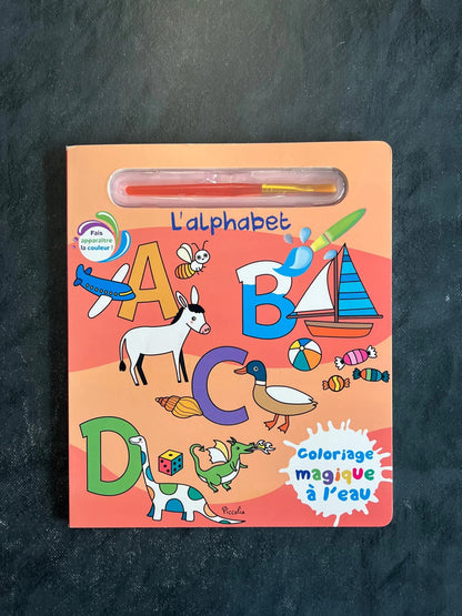 Coloriages magiques à l’eau - l’alphabet