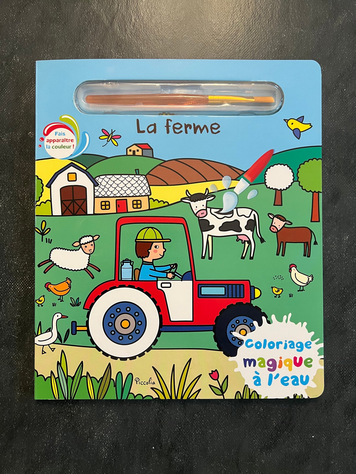 Coloriage magique à l'eau - La ferme (3-7 ans)