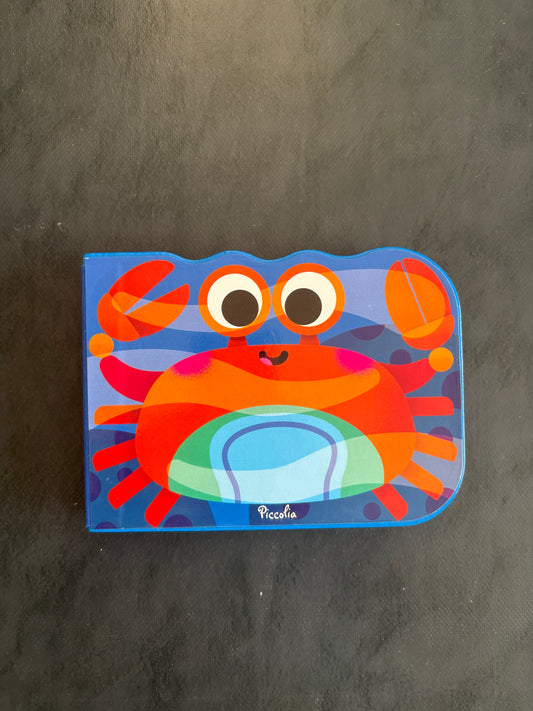 Livre cartonné mini animaux - Crabe