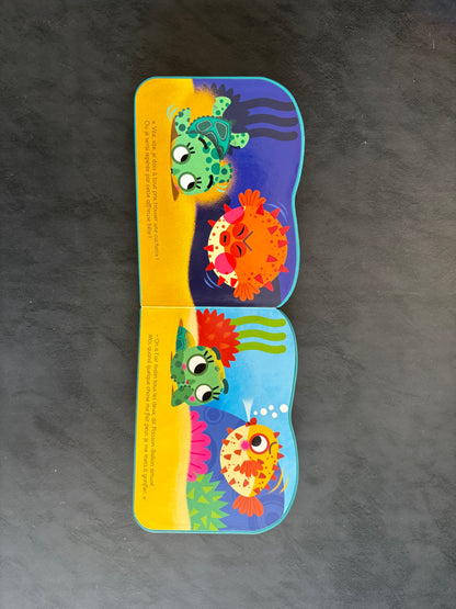 Livre cartonné mini animaux - tortue