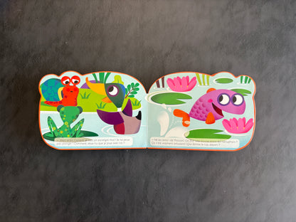 Livre cartonné mini animaux - escargot