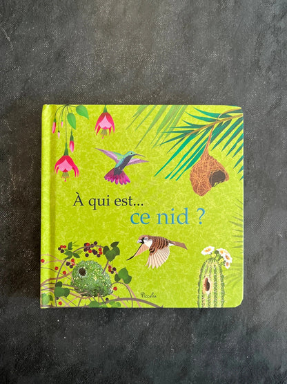 À qui est ce nid ?