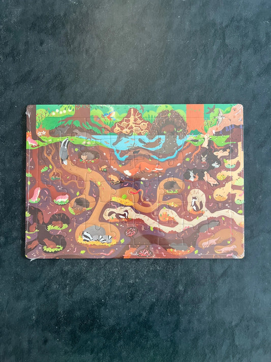 Puzzle - sous la terre