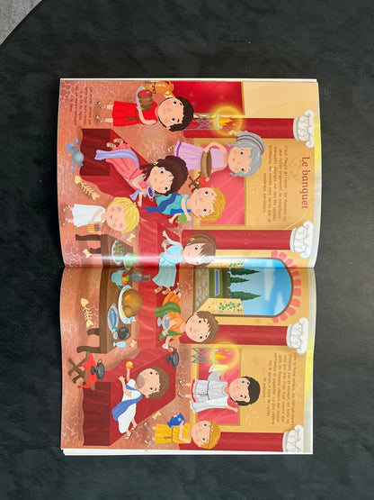 Colle et colorie l’histoire - l’empire romain