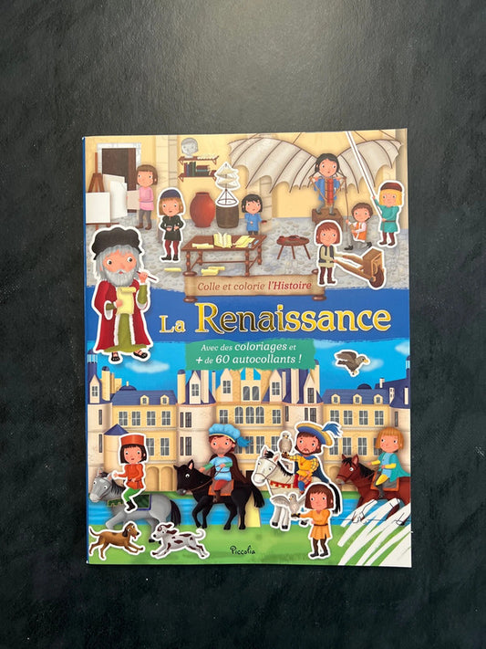Colle et colorie - la renaissance