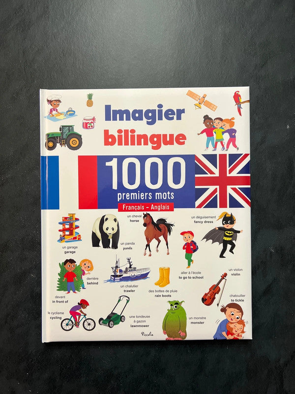 Imagier bilingue - français/anglais