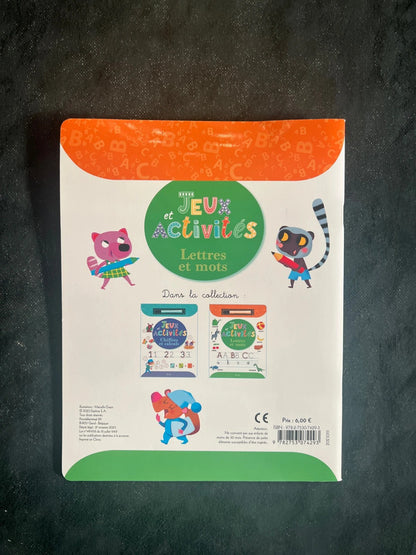 Jeux et activités - lettres et mots