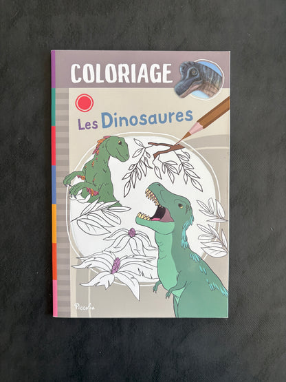 Livre de coloriages - Les Dinosaures