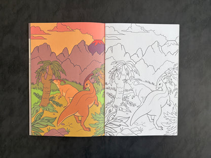 Livre de coloriages - Les Dinosaures