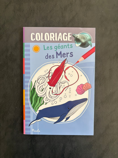Livre de coloriage - Les géants des Mers