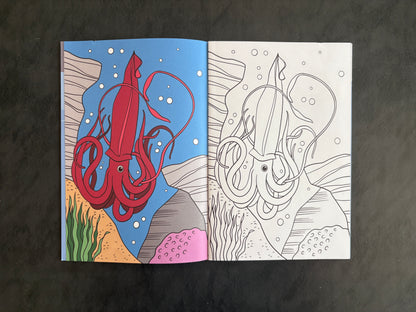 Livre de coloriage - Les géants des Mers