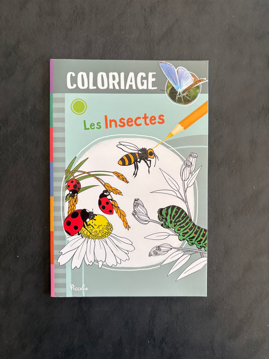 Livre de coloriage - Les insectes