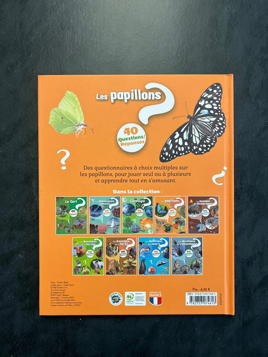 40 questions/réponses - les papillons