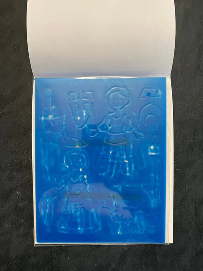 Mes pochoirs - les chevaliers