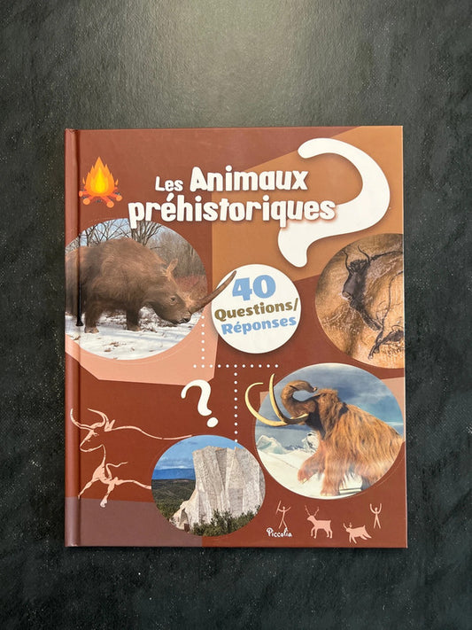 40 questions/réponses - les animaux préhistoriques