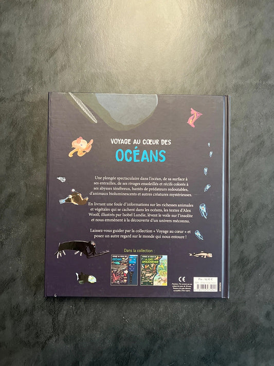 Livre voyage au cœur des océans