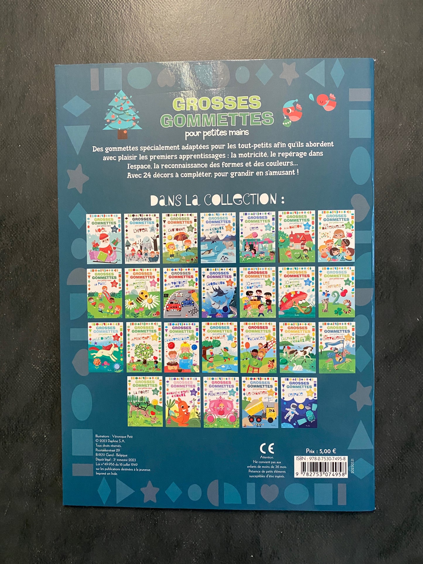 Livre de gommettes - Noël