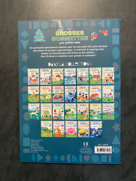 Livre de gommettes - Noël