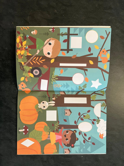 Livre de gommettes - l’automne