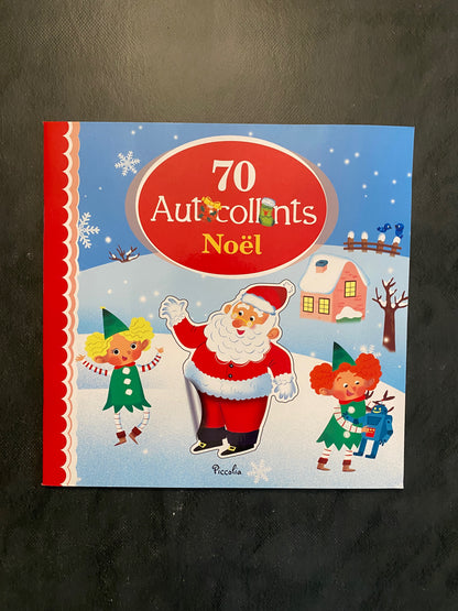70 autocollants - Noël