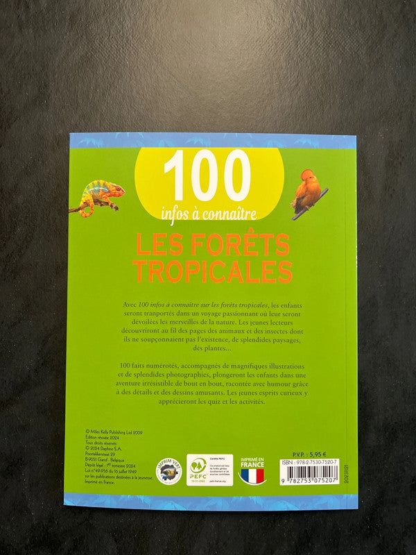 100 infos à connaître - les forêts tropicales