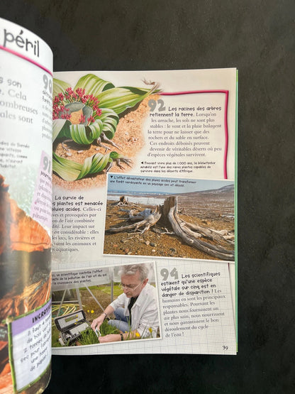 Livre 100 infos à connaître - les plantes