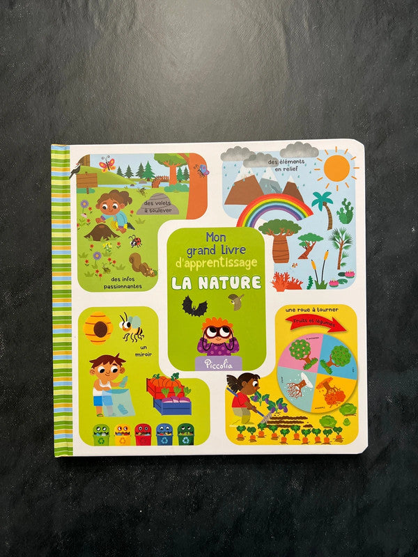 Mon grand livre d’apprentissage - la nature