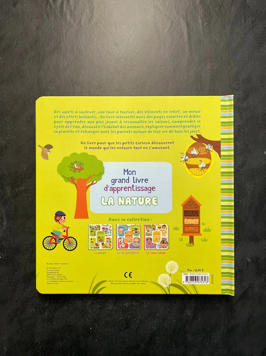 Mon grand livre d’apprentissage - la nature