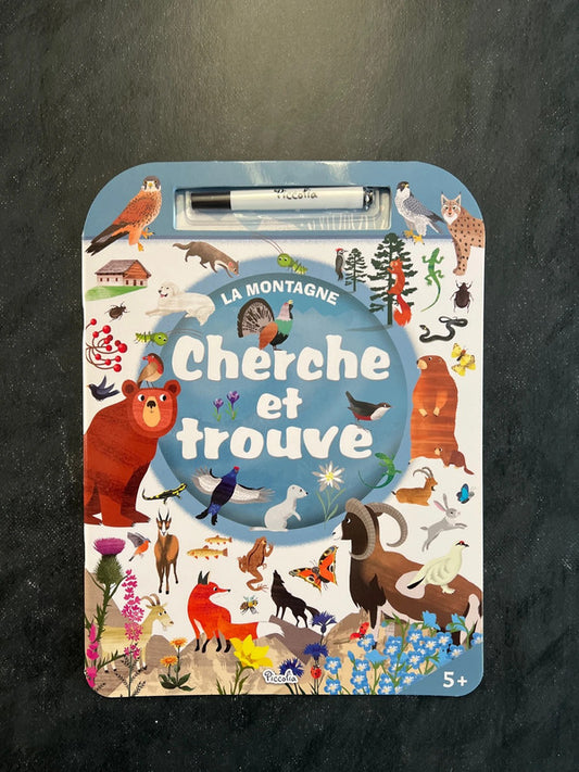 Cherche et trouve - la montagne